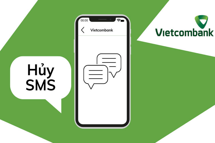 hủy dịch vụ SMS Banking Vietcombank